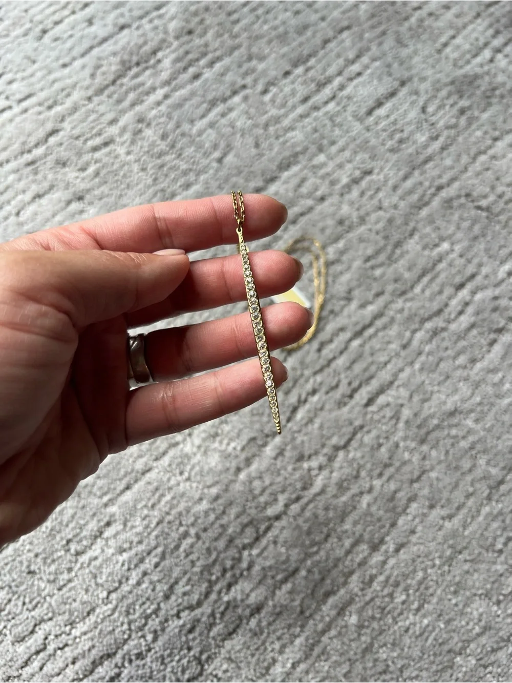 Michael Kors Brilliance Matchstick Necklace